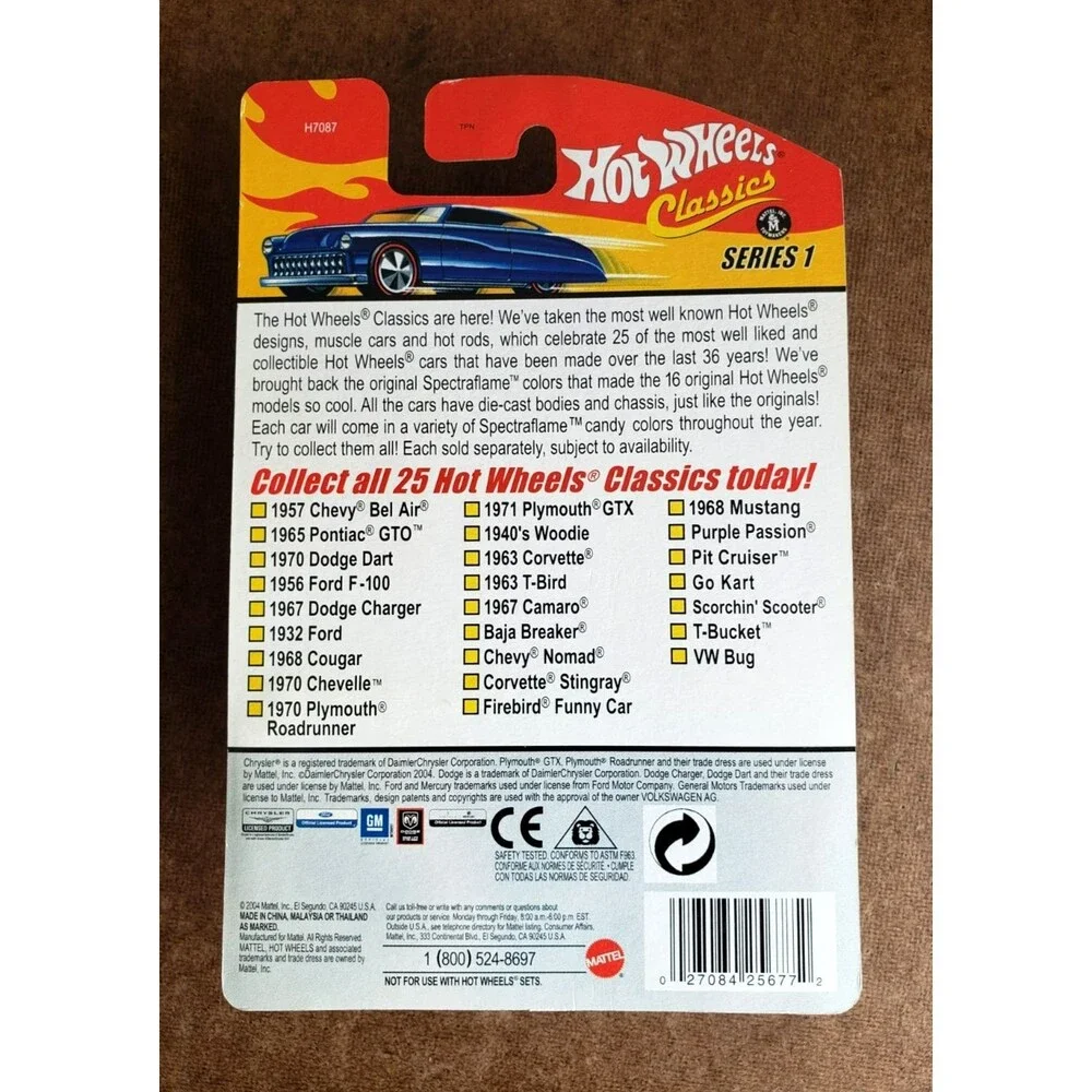2005 Hot Wheels GO KART Spectraframe ANTIFREEZE VAR! CLASSICS SERIES 1 #22/25 RL